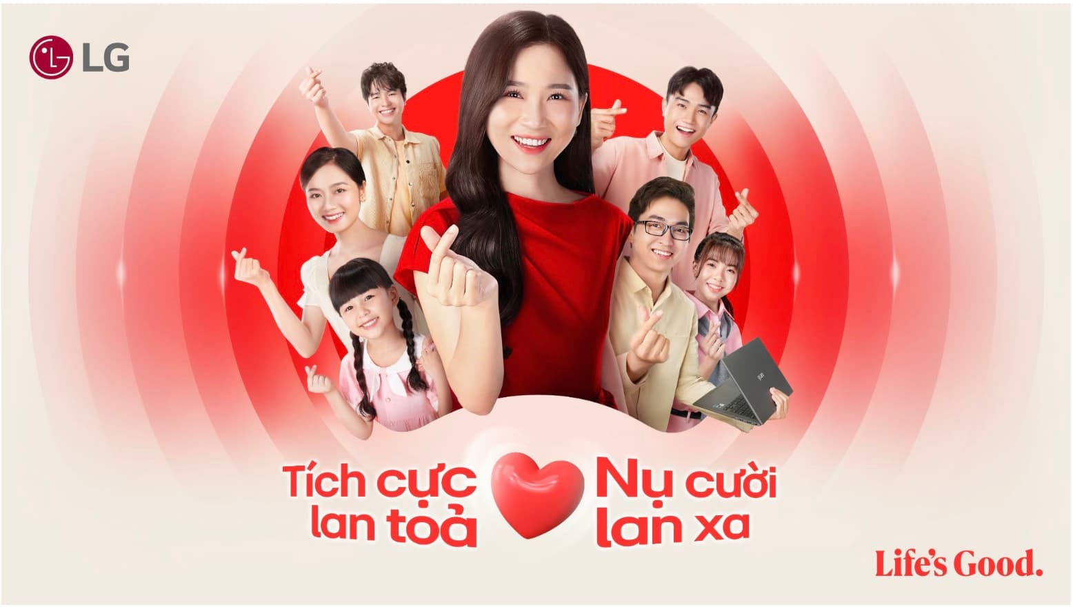 KV Tích cực lan toả -  Nụ cười vang xa