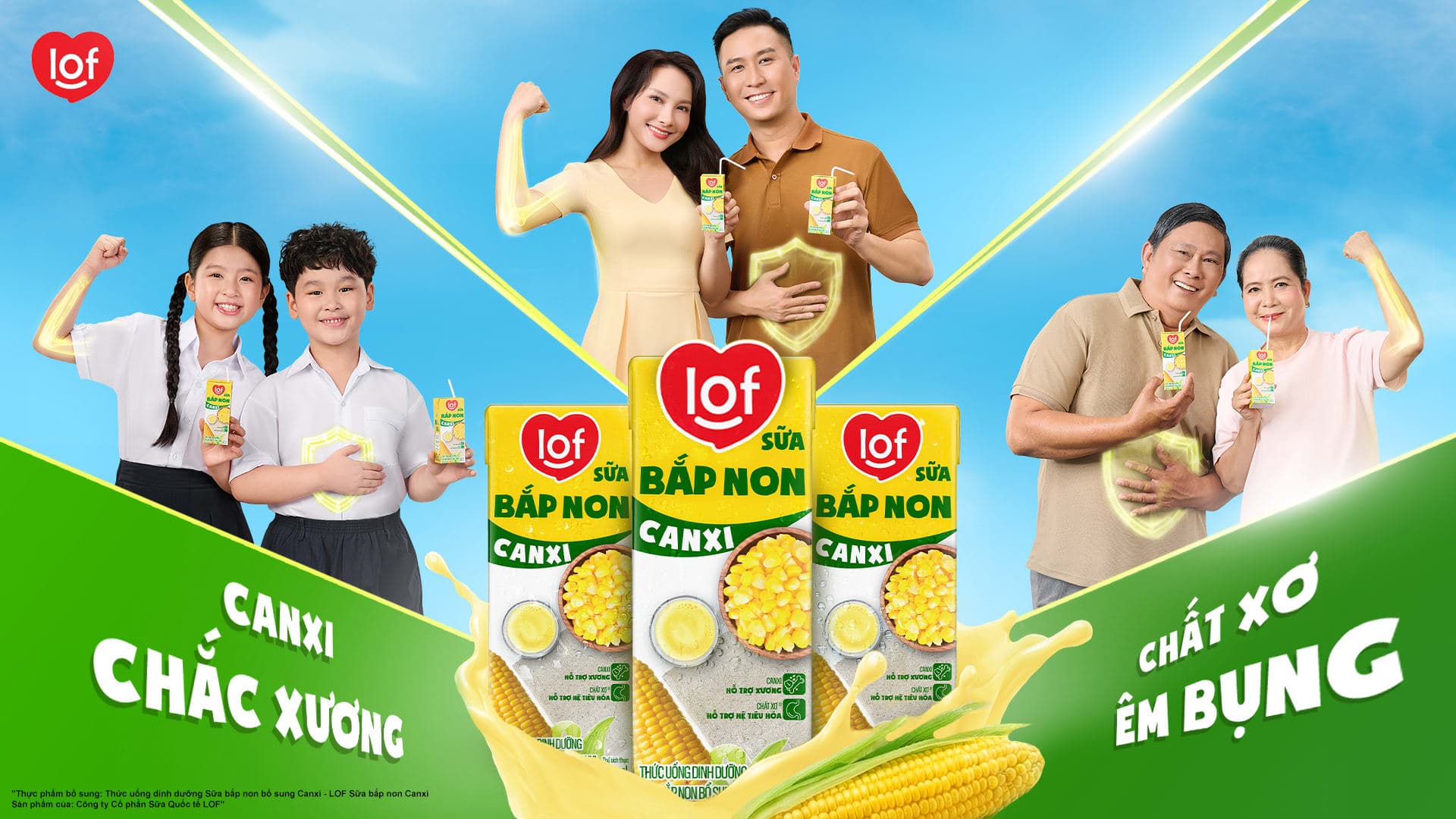SHOOTING KEY VISUAL LOF SỮA BẮP NON - BẢO THANH