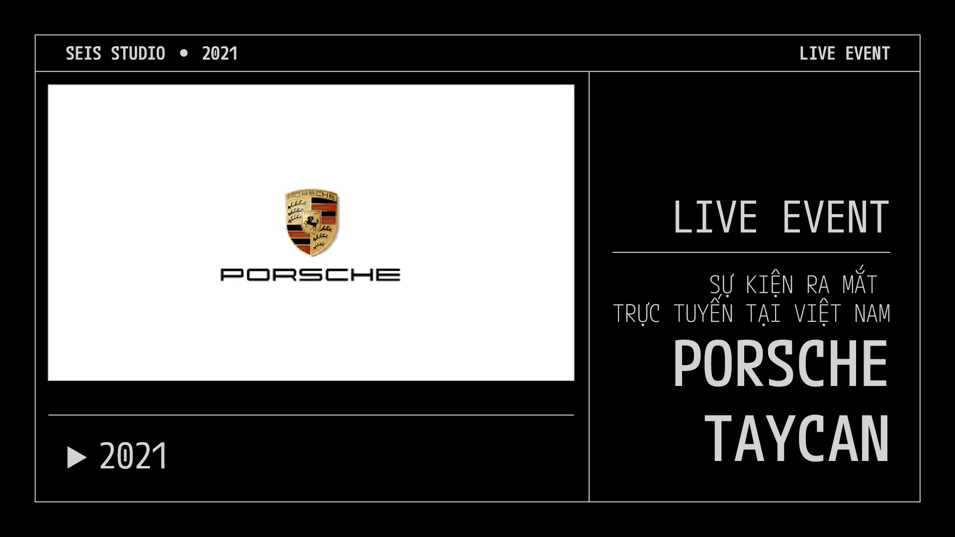 Sự kiện ra mắt trực tuyến Porsche Taycan tại Việt Nam