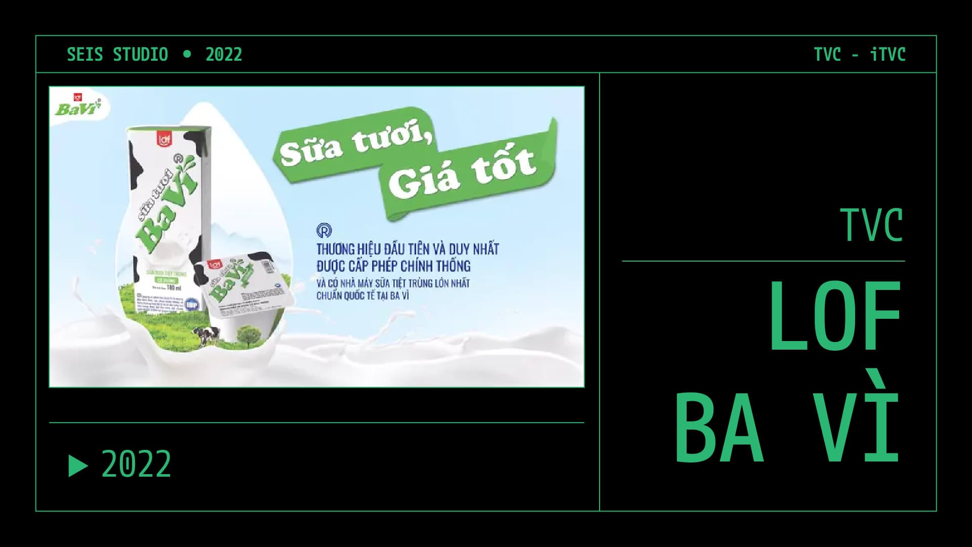 TVC LOF BA VÌ